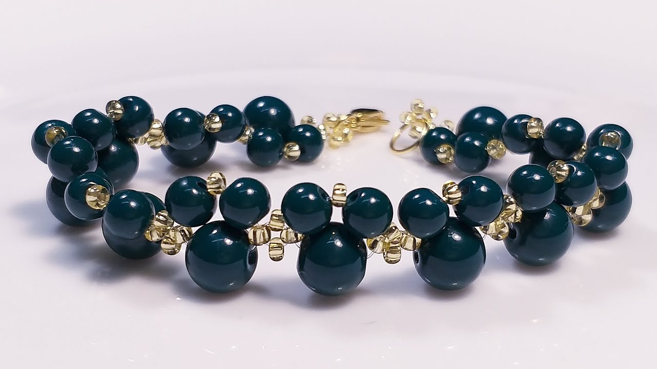 Bella y Elegante Pulsera...Clase #368!!!