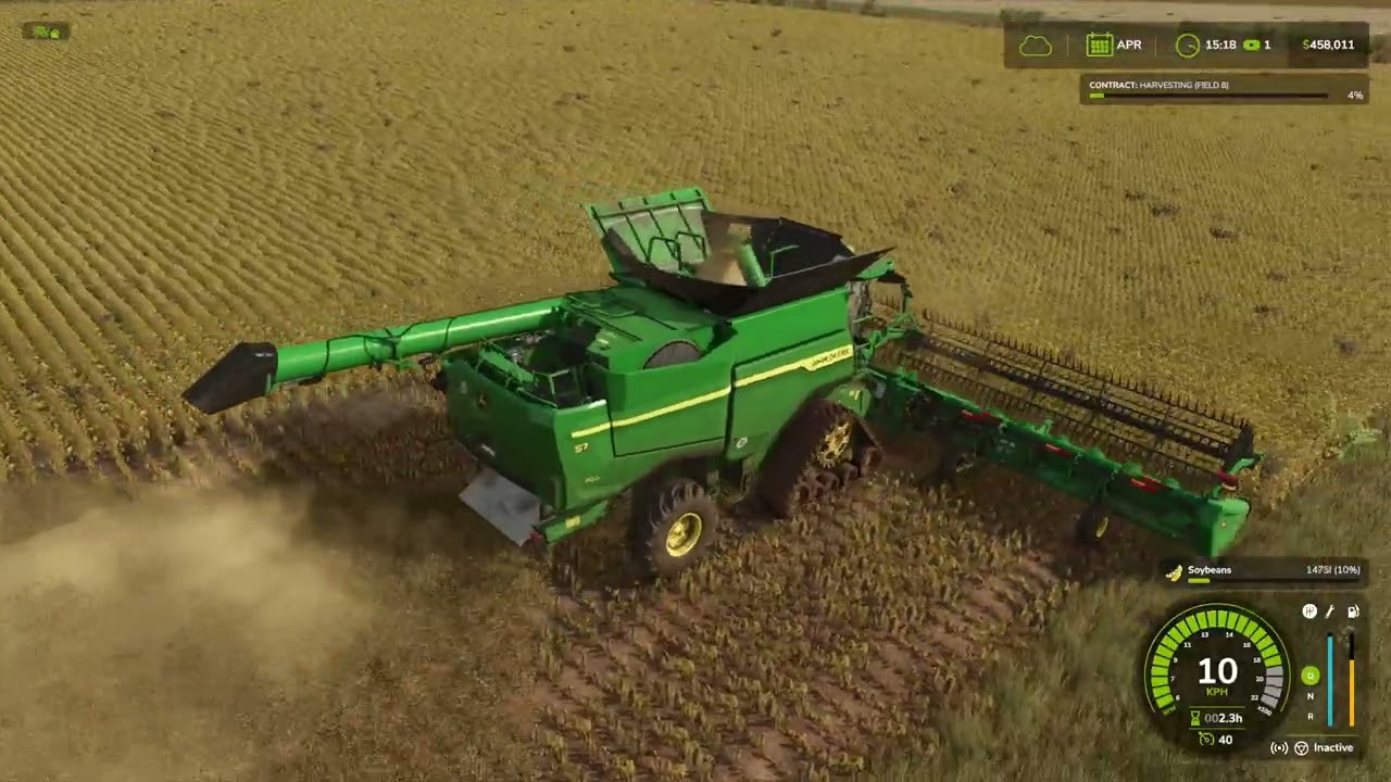Harvesting Soybean Pt.- 1 || Farming Simulator 25 ||