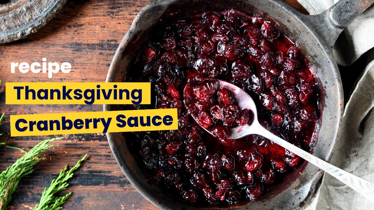 My Go-To Cranberry Sauce Recipe