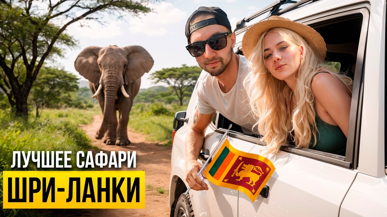 Лучшее Сафари в Шри-Ланке - Парк Яла. Это Невероятно. Сафари на джипах в национальном парке Яла!