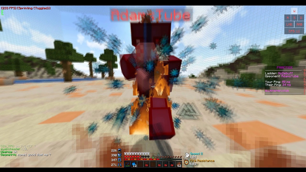 Spotless_  vs  AdamsTube (chill fight)