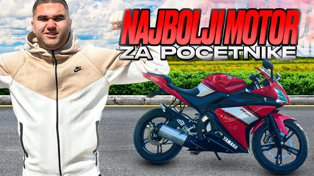 NAJBOLJI 125 MOTOR ZA POČETNIKE!