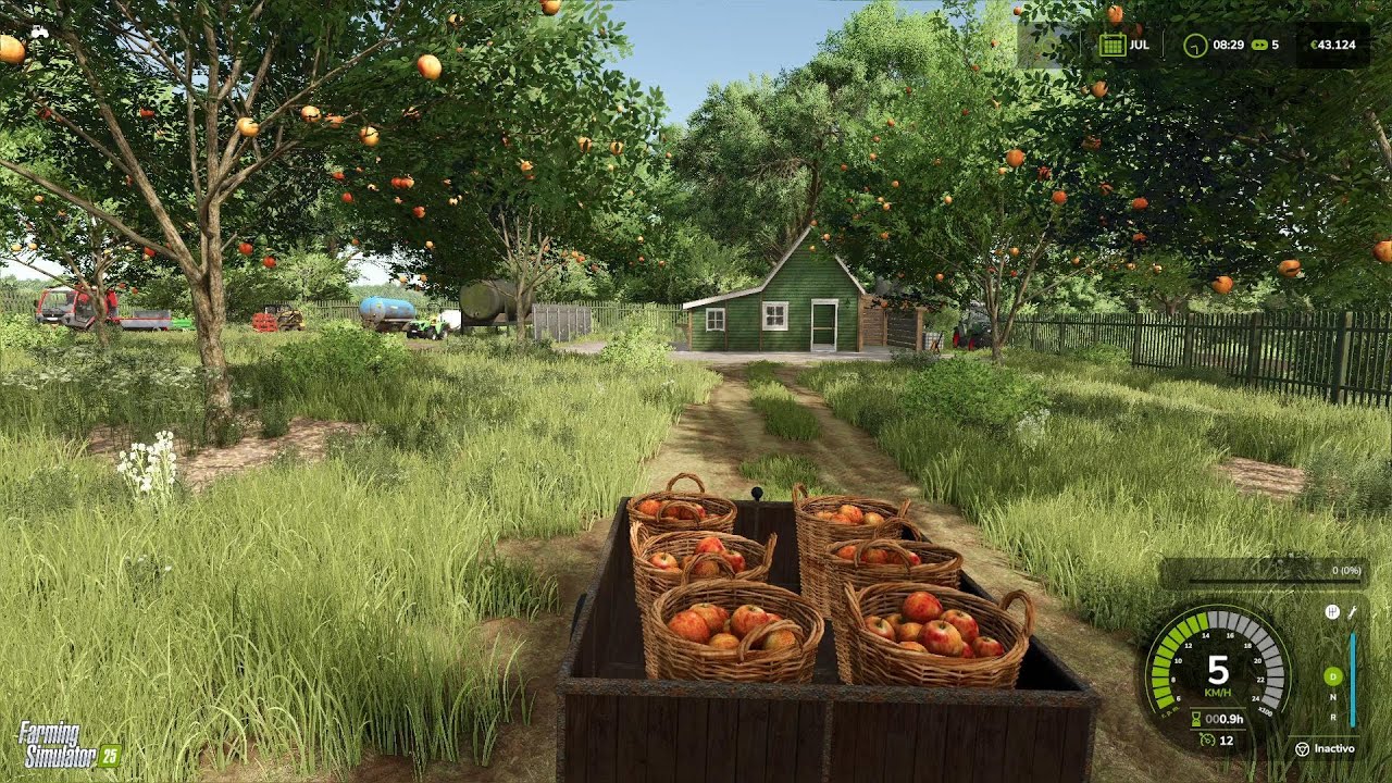 Todo sobre las Manzanas en Hof Bergmann 1.2.0.0  -  Farming Simulator 25