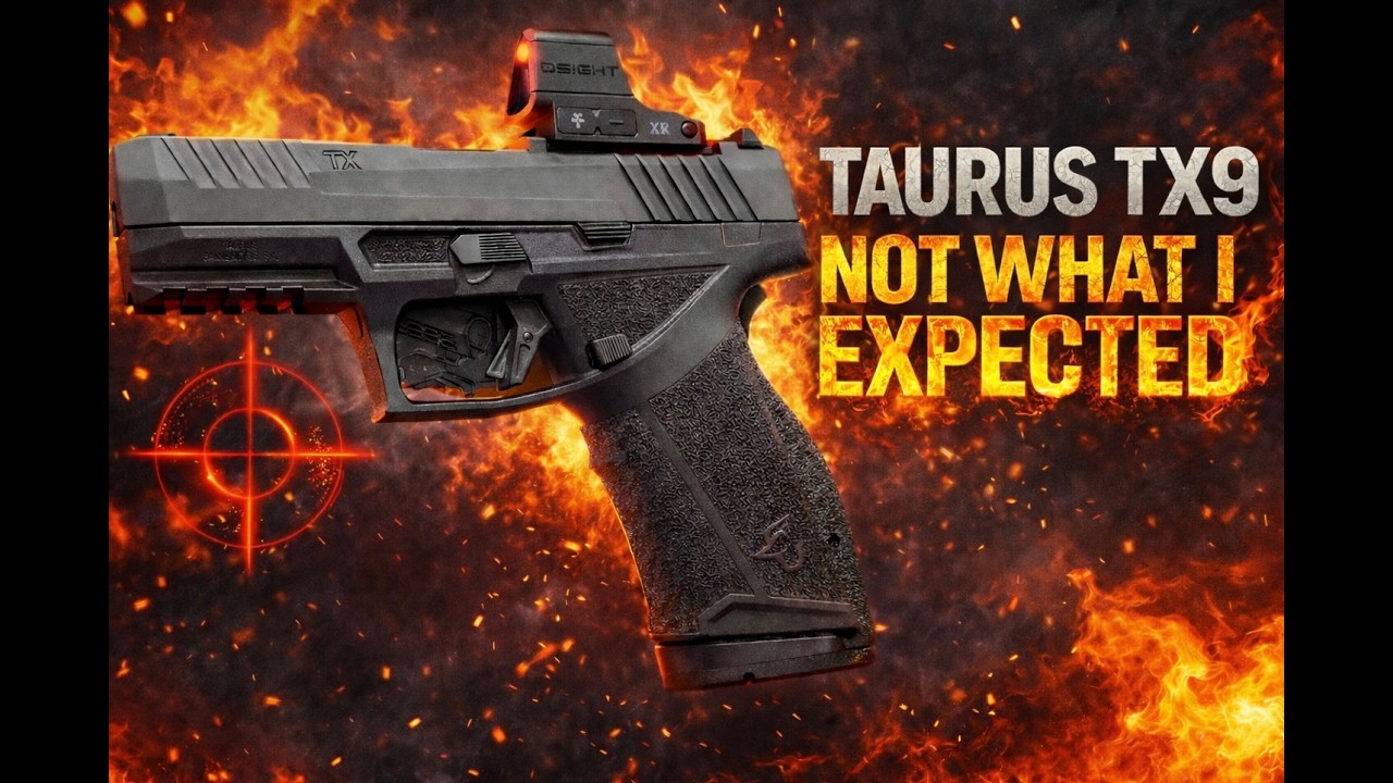 Taurus TX9 Wasn't What I Expected......