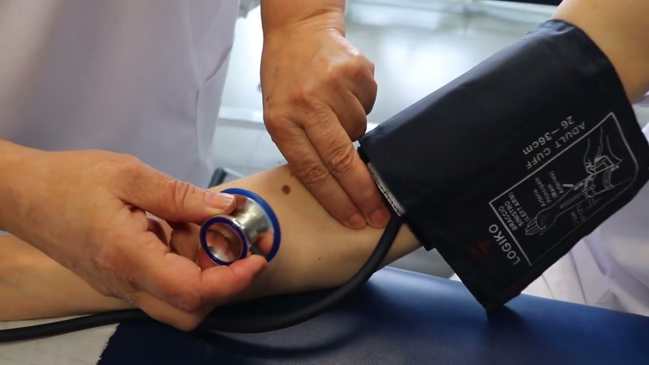 Procedimiento de toma de la tensión arterial