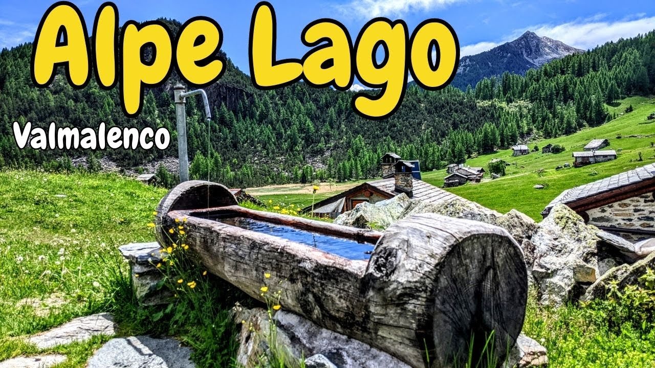 Alpe Lago  Valmalenco CAMMINARE SENZA UNA META