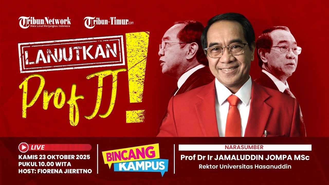 🔴BINCANG KAMPUS: Lanjutkan, Prof JJ!