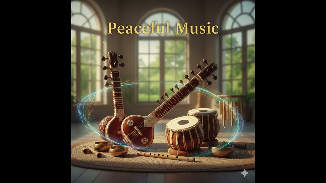 Peaceful Music| Meditation Instrumental| Indian instrumental|@peacefulmusic