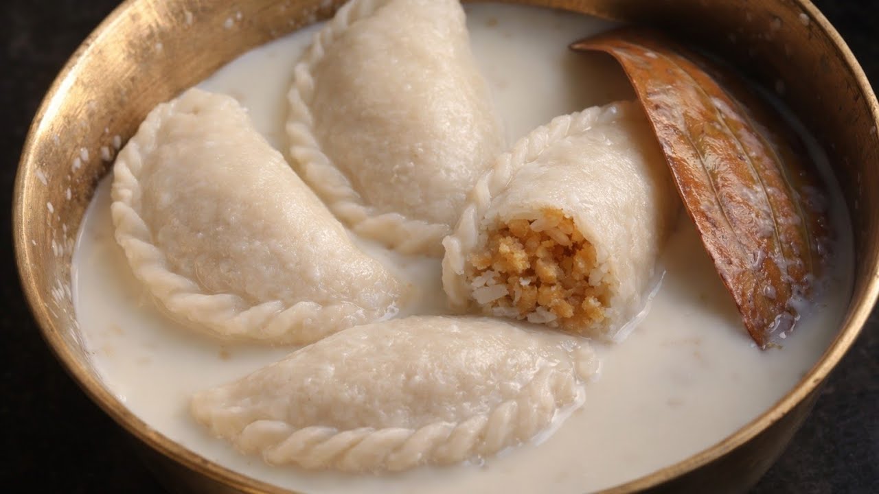 দুধ পুলি পিঠা নরম তুলতুলে চালের গুঁড়ো দিয়ে/ dudh puli pithe chaler guror#dudhpuli#pulipitha#pitha 