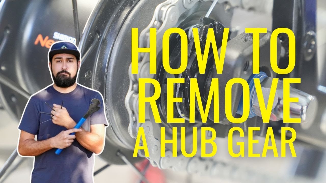 How to remove a hub gear wheel from your bike