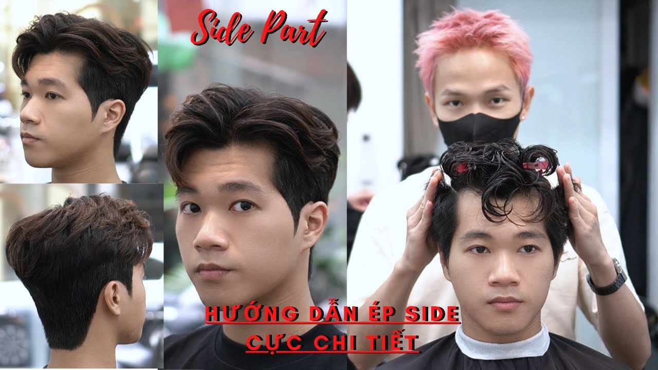Chia Sẻ C&aacute;ch &Eacute;p Side Si&ecirc;u Đẹp Si&ecirc;u Hiệu Quả Tr&ecirc;n Phom T&oacute;c Side Part | TUẤN BARBER SHARING