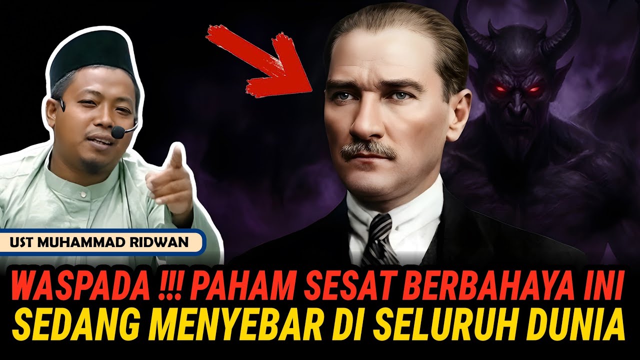 WASPADA !!! PAHAM SESAT BERBAHAYA INI SEDANG MENYEBAR DI SELURUH DUNIA - USTADZ MUHAMMAD RIDWA 
