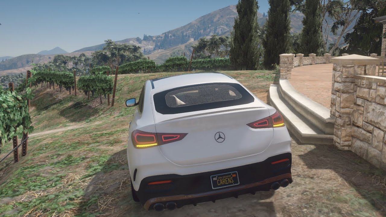 Mercedes Benz GLE 53 AMG Coupe 2020 - GTA 5 | NVE | POV Drive [Steering wheel gameplay]