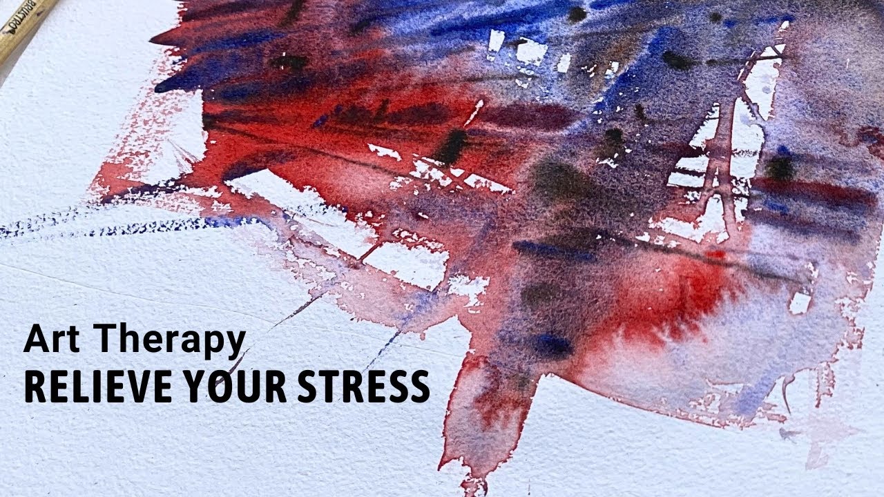 Watercolor Art Therapy (Relieve Your Stress)