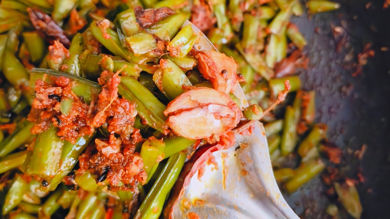 Spicy గోరు చిక్కుడు fry 😋😋