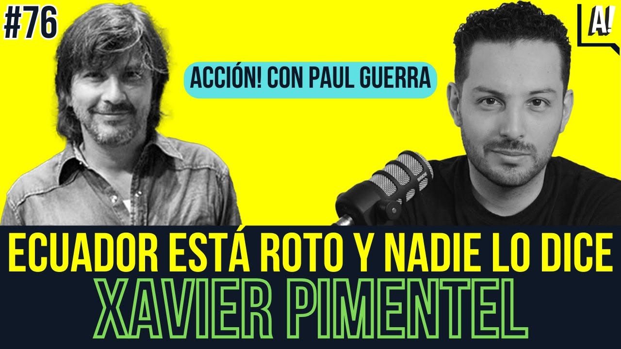 Xavier Pimentel: La Polarizaci&oacute;n Est&aacute; Destruyendo al Ecuador