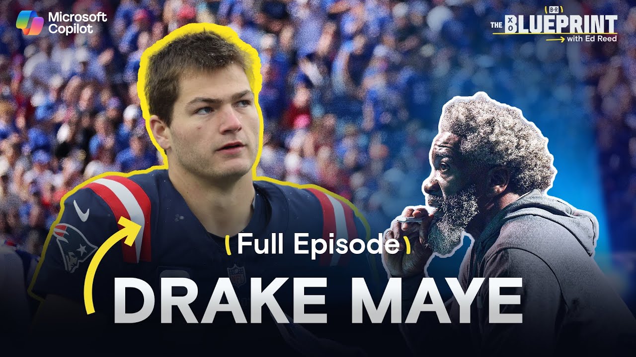 Drake Maye Film Study with Ed Reed | Blueprint Ep. 6