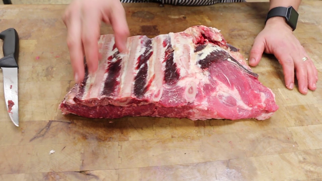 Breaking Down a Beef Chuck - Part 3 of 4 - Braising Ribs