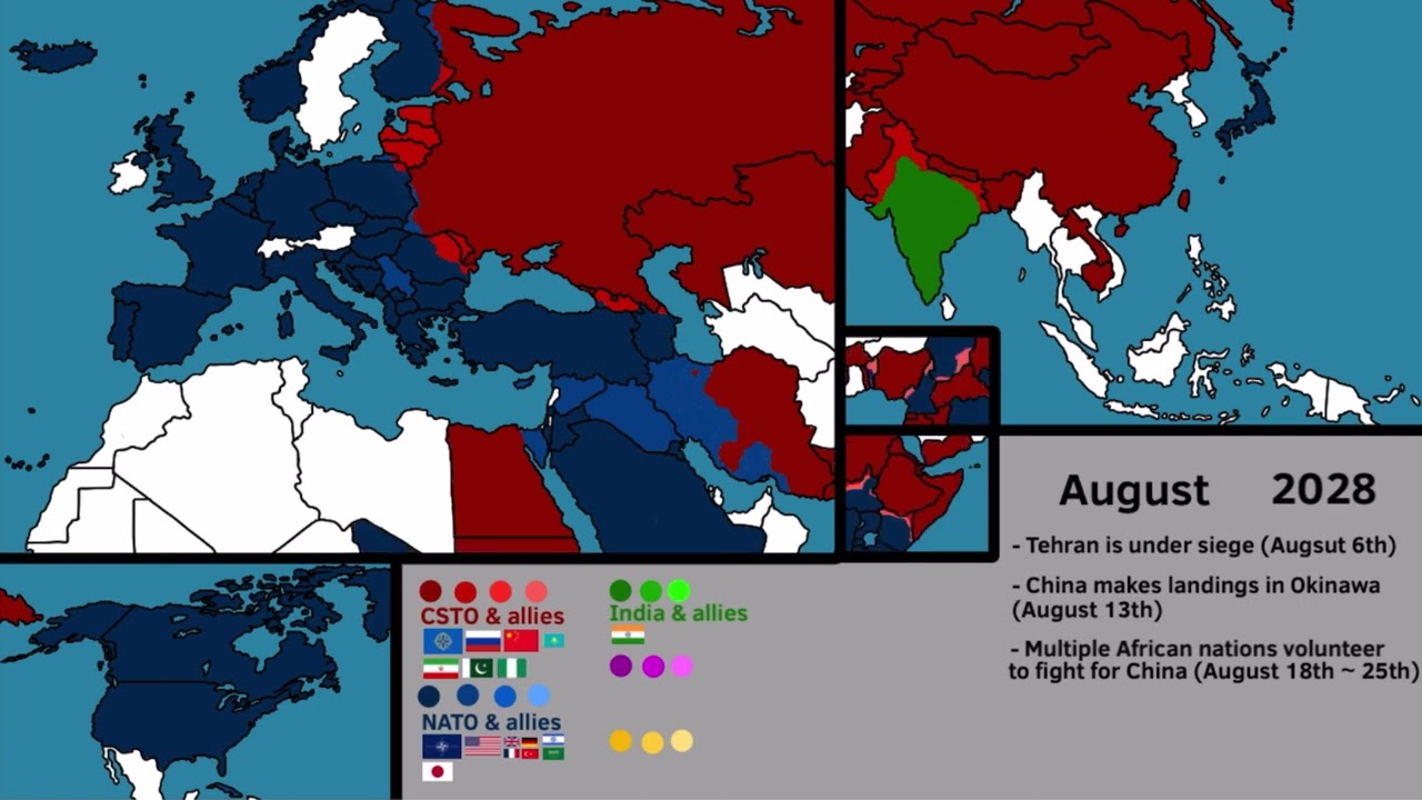 The Road to World War 3 - World War 3 (Scenario 1: NATO Victory) - Alternate Future