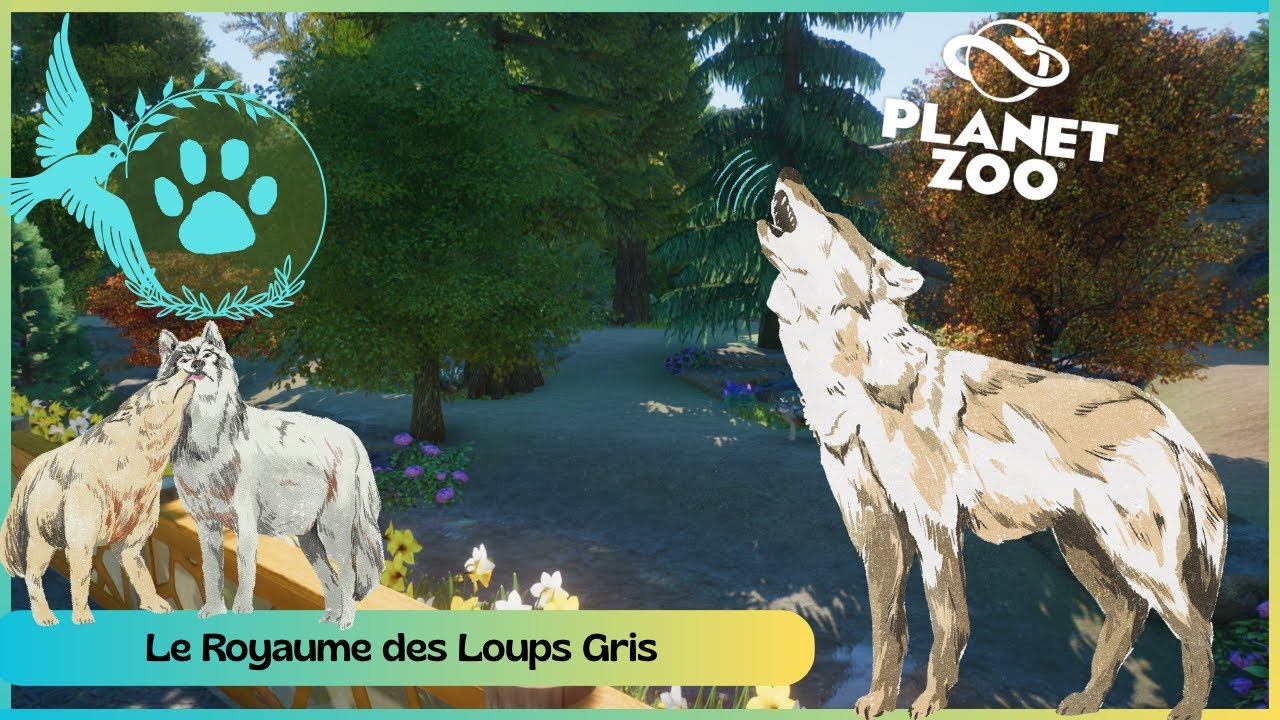 Planet Zoo SpeedBuild - BoParc #79 Le territoire des Loups Gris