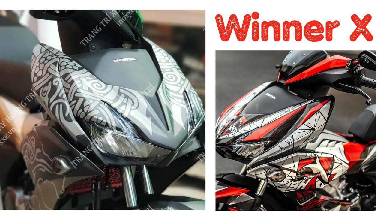 Tem xe Winner X 150 Năm 2020 tổng hợp tem xe winner 150 đẹp Cực Chất