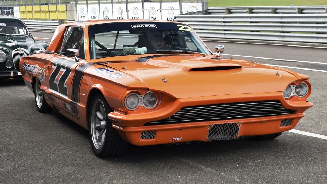 427ci Thunderbird Transam Old School Racing | Special feature with in-car footage