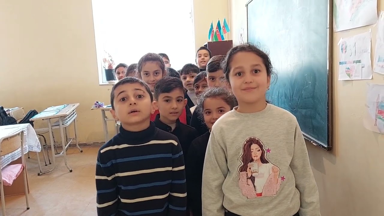 3a sinfi. Vurmadan yarış.Əkbər qalib oldu.Q. Səhər müəllimə.