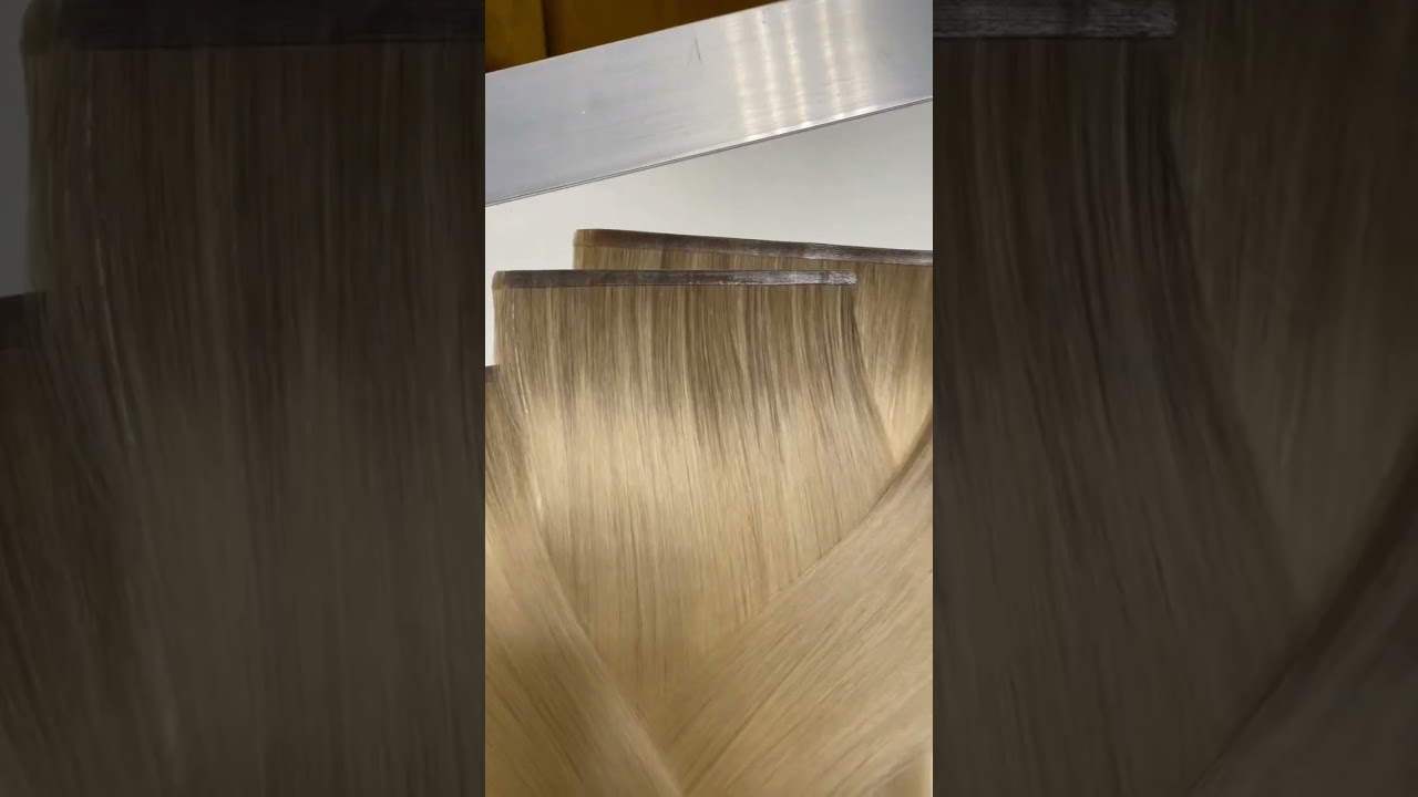 Биоленты из капсул на заказ 🔥 How To Make Tape Hair Extensions Биоленты. Бионаращивание волос.