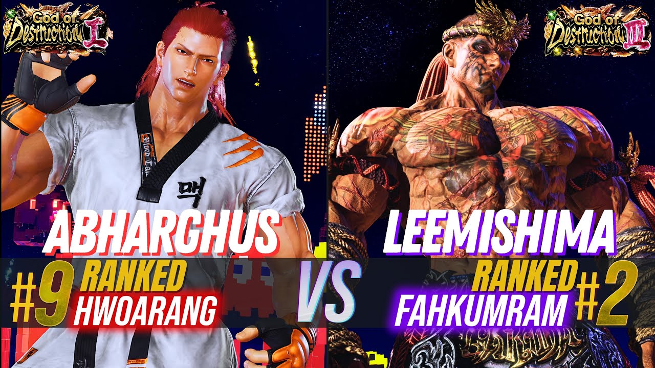 ABHARGHUS (#9 Ranked Hwoarang) 🆚 LEEMISHIMA (#2 Ranked Fahkumram) ✦ Tekken 8 High Level Match