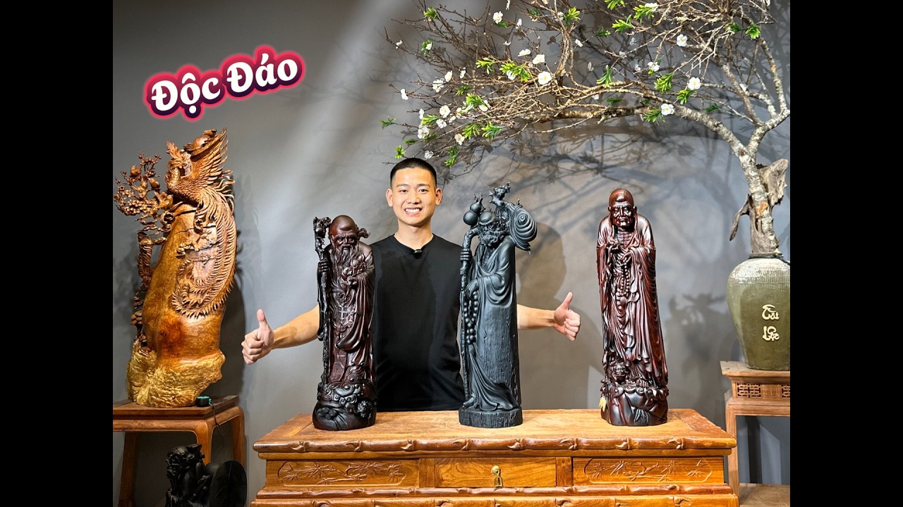 Tổng hợp tác phẩm -Tượng gỗ Xưởng Nguyễn Hồng