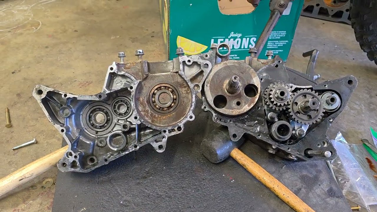 1977 SUZUKI PE250 WILL IT RUN ?     PT.2 THE TEARDOWN