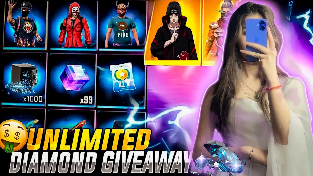 🔴[LIVE] 100K SPECIAL GIVEAWAY DIAMOND AND BUNDLE GIFT🎁FREE FIRE MIX#freefire#freefirelive#shortsfeed