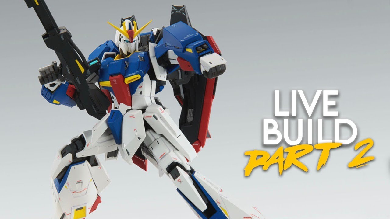 MG Zeta Gundam Ver.Ka LIVE BUILD Pt.2!