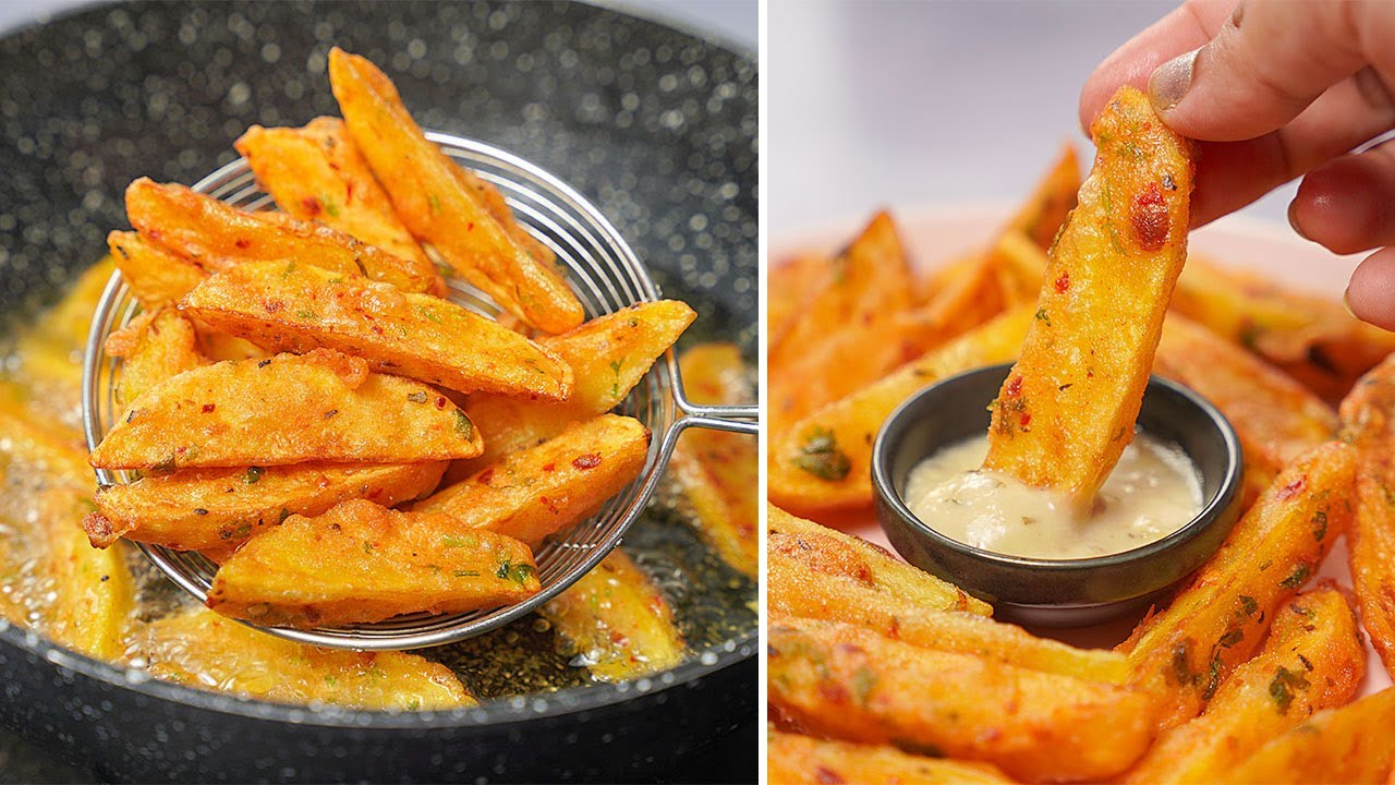 Crispy Potato Wedges Recipe | Perfect Delicious Potato Wedges Recipe | Yummy
