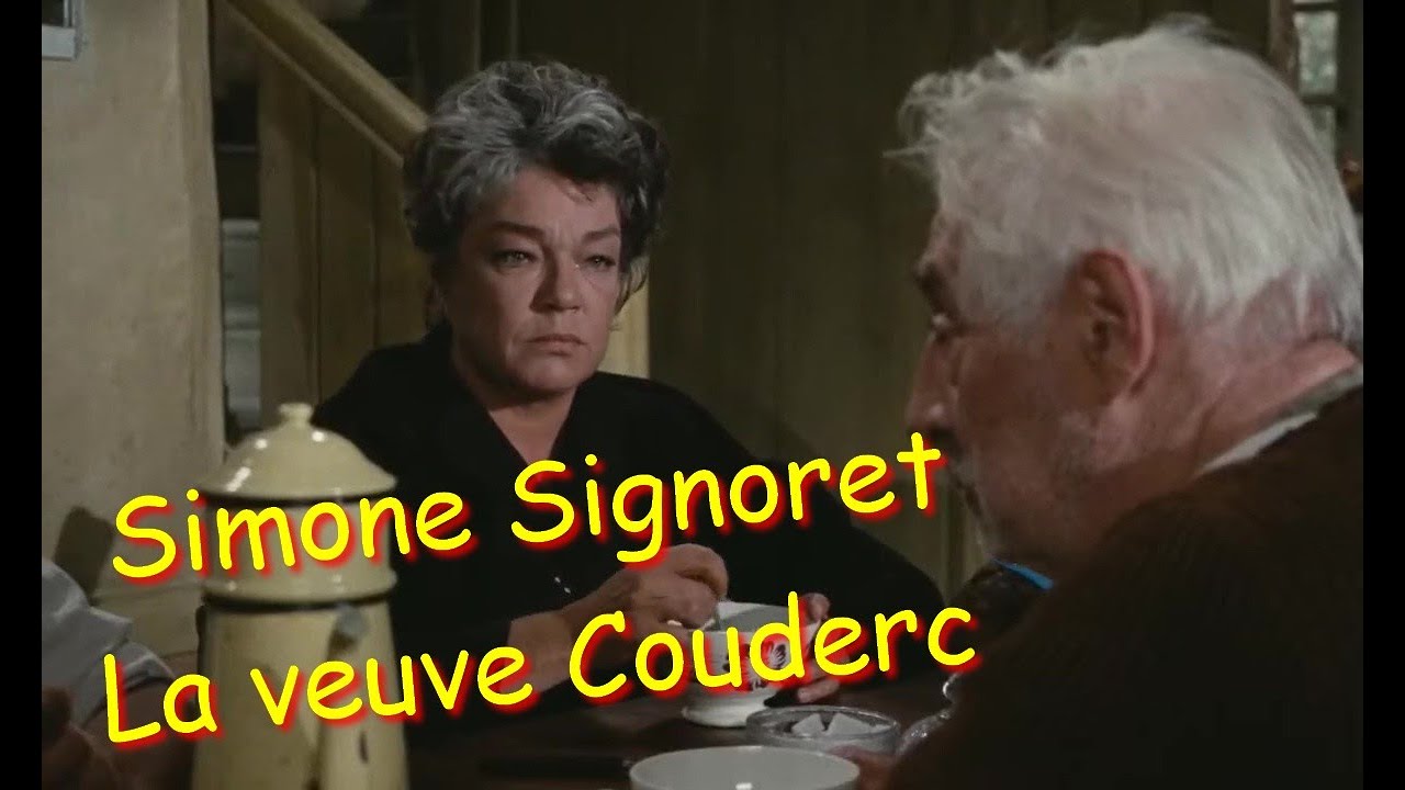 Simone Signoret & Alain Delon dans La Veuve Couderc – Passion et drame au cœur du cinéma français 🔥🎬