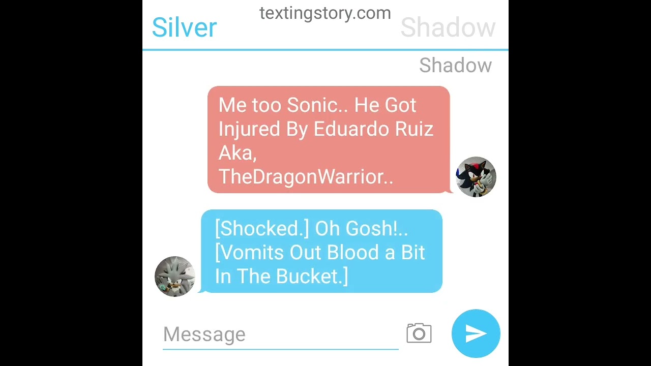 Texting Story Episode 33: Sonic and Shadow Helping Silver and Take Care of Him