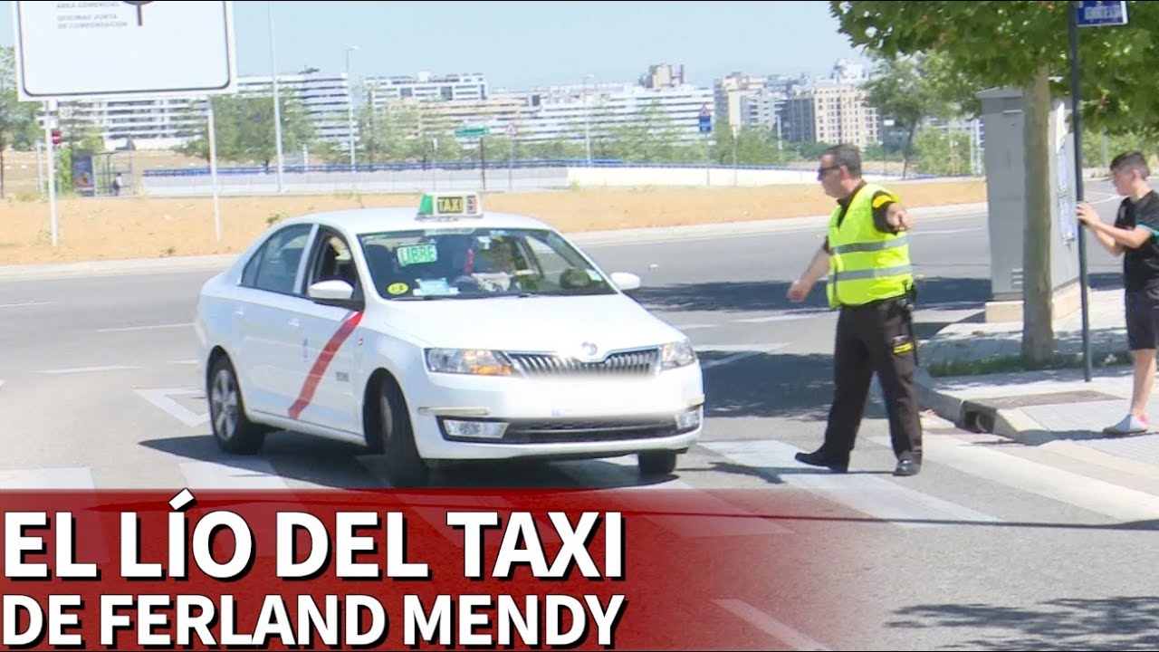 La que li&oacute; el taxista de Mendy entrando en Valdebebas... | Diario AS