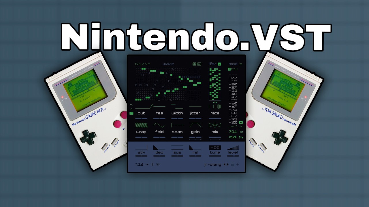 wavetable 4-bit synth