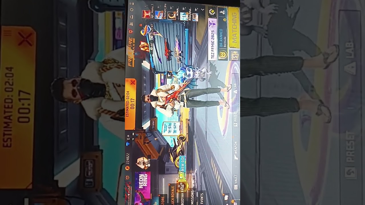 free fire first game play in pc🔥