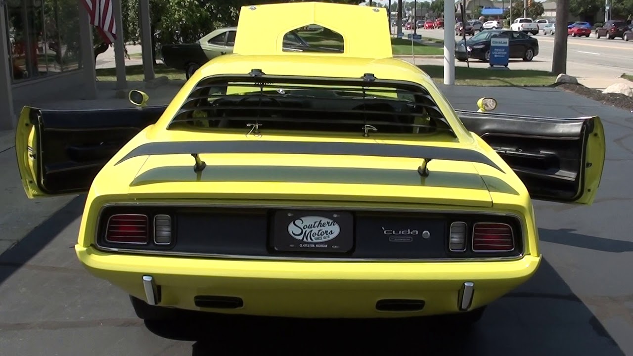 1971 Plymouth Cuda $68,900.00