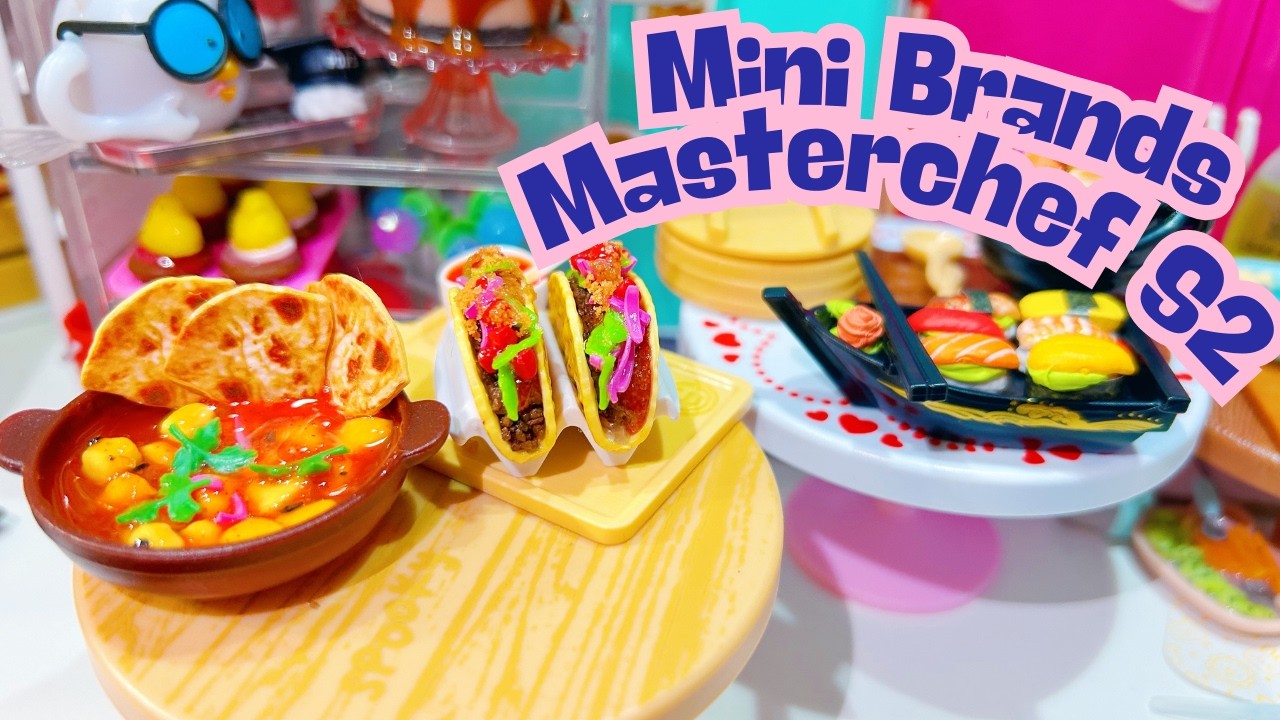 *НОВИНКИ ОТ MINI BRANDS MASTERCHEF International - 2 сезон* - Распаковка покупок