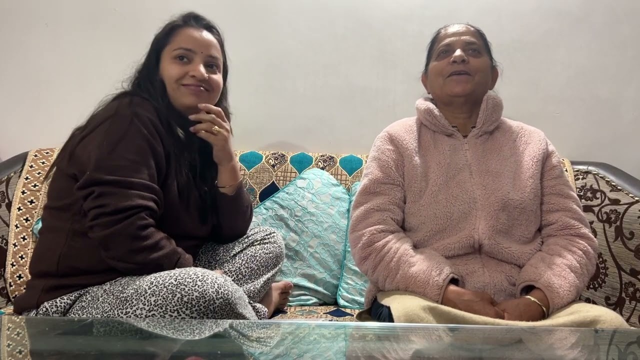 Saau Maa ke sath Q&N Must watch guys☺️#uttarakhand#pahadi#dailyvlog 