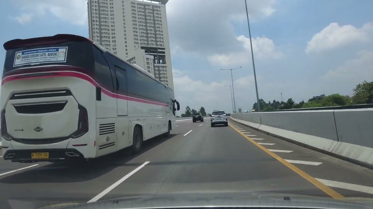 Pamulang ke Benda via Tol Serpong-Cinere, Tol Kunciran-Serpong, Tol Kunciran-Batuceper-Cengkareng