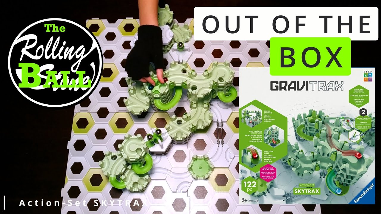 Gravitrax SKYTRAX ACTION-Set: What to Build Out Of The Box! (Discover the Gravitrax Starter Sets)