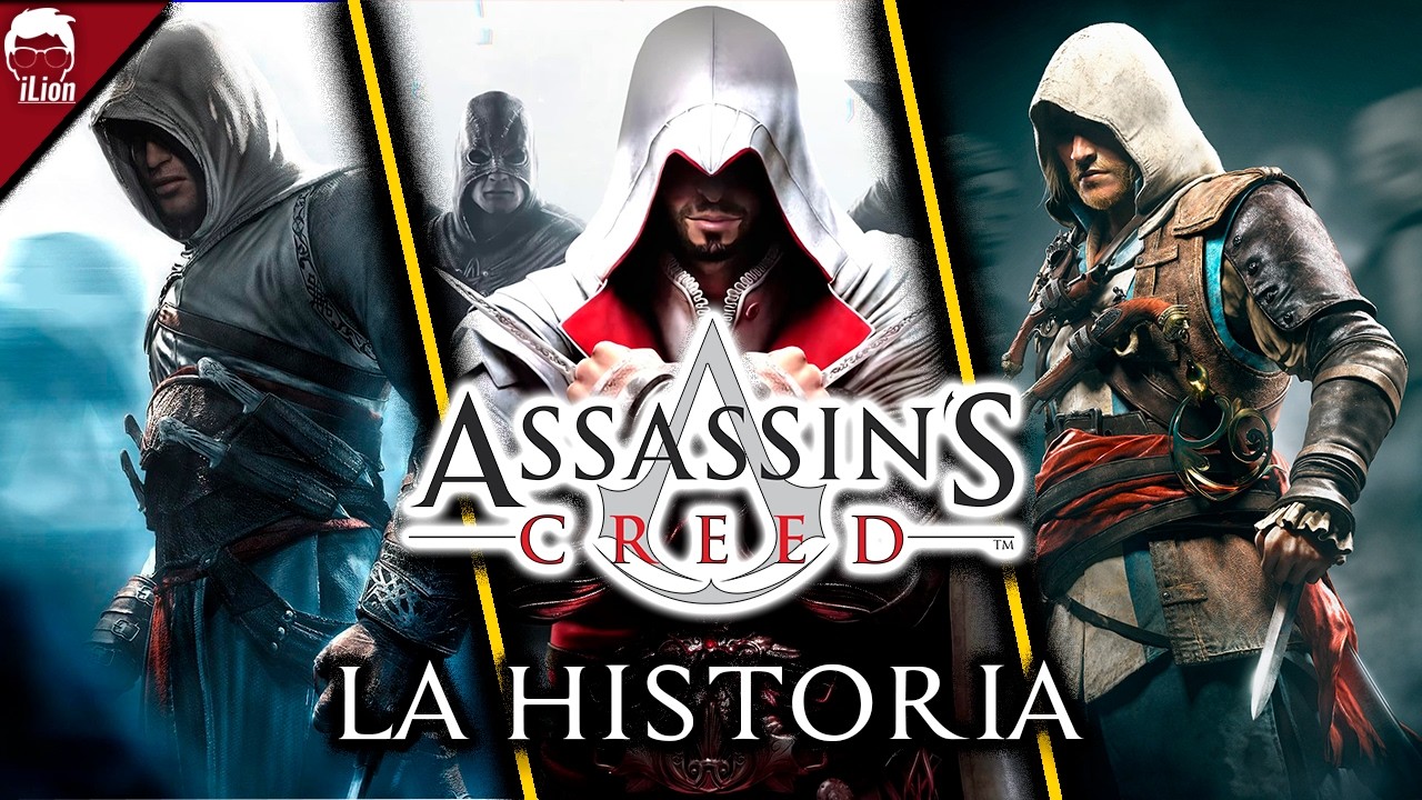 TODA La Historia de ASSASSIN'S CREED (Del 1 Hasta Mirage) | iLion