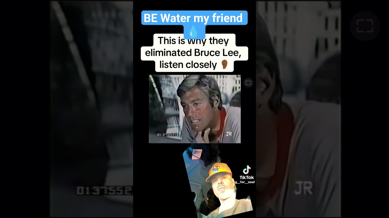 no intention is greater than any intention #water #brucelee #intentions #alobien #wiseguys