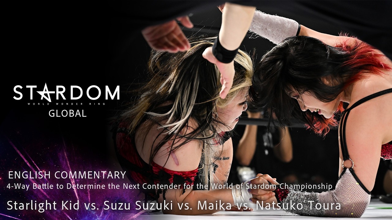 【English Commentary】4-Way Battle to Determine the Next Contender for the World of Stardom