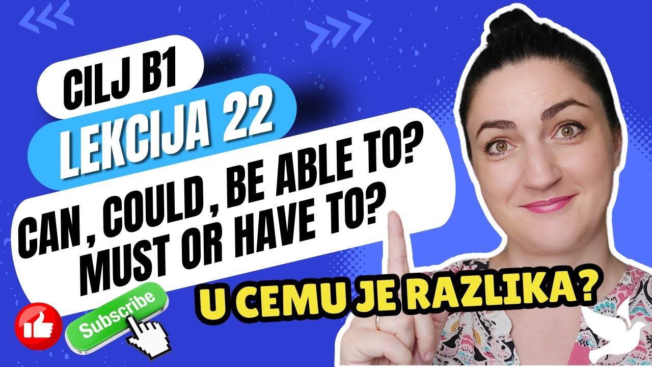 (22) CILJ B1 - KAKO ODABRATI PRAVI GLAGOL?