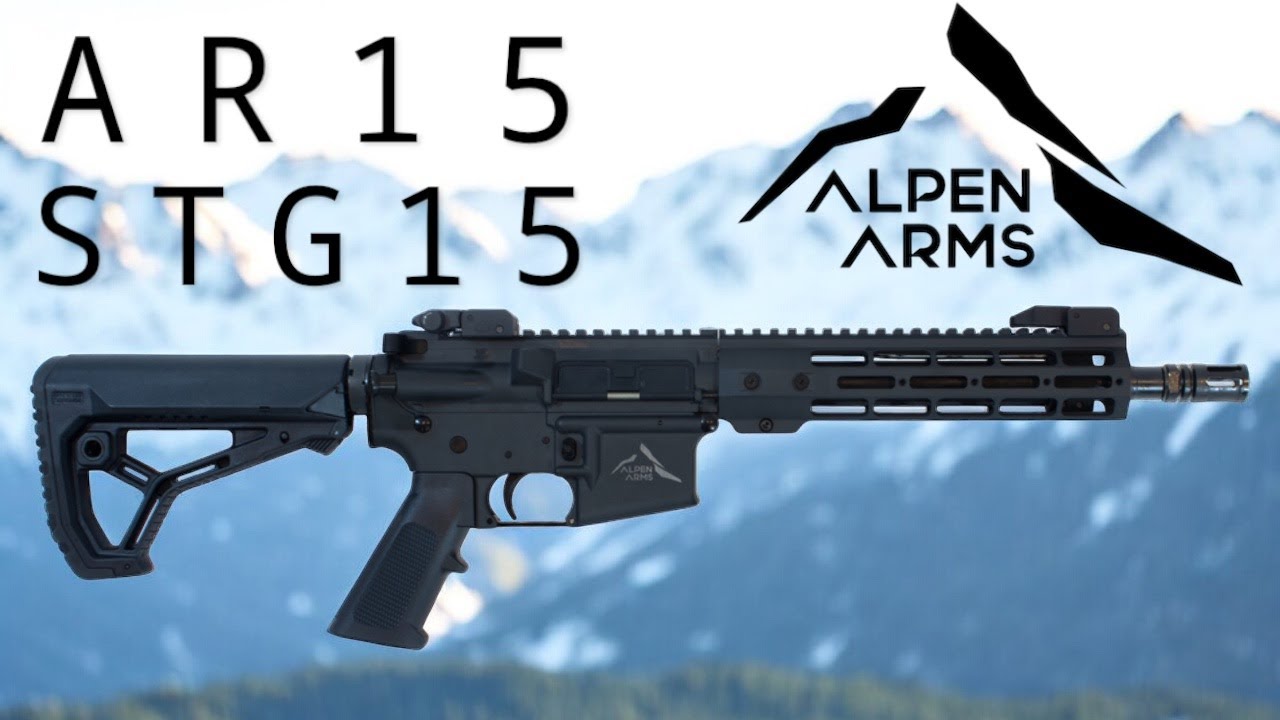 Le Nouveau Standard des AR15 Autrichiens STG15 ALPEN ARMS