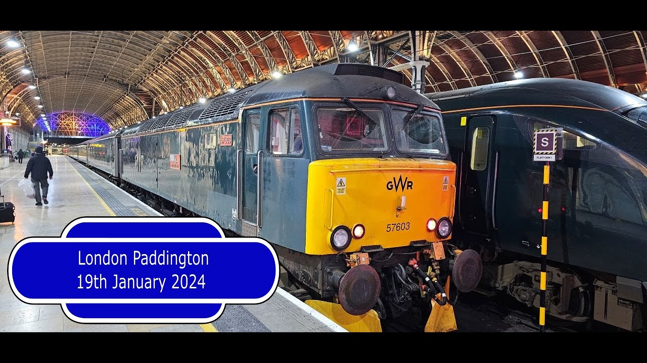 London Paddington - 19th January 2024